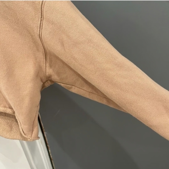 ARITZIA TnA The Perfect Crop Hoodie Light  Rhinestone Bedazzled - Picture 7 of 8